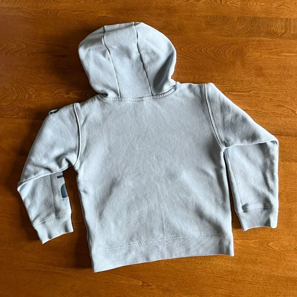 Carhartt light blue logo hoodie 5